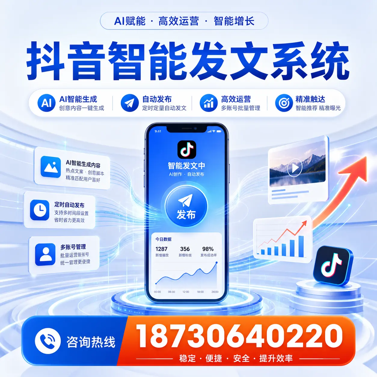 如何通过抖音智能发文系统提升 绥化 企业的市场竞争力